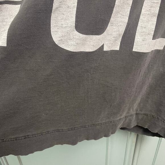 Matinique Mens Size XL Gray Graphic Tee Tattered Distressed Streetwear - Picture 4 of 5